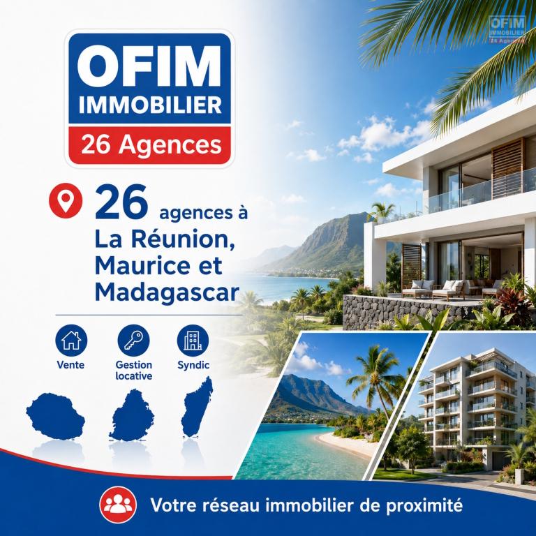 OFIM, votre r&eacute;seau immobilier &agrave; La R&eacute;union, Maurice et Madagascar