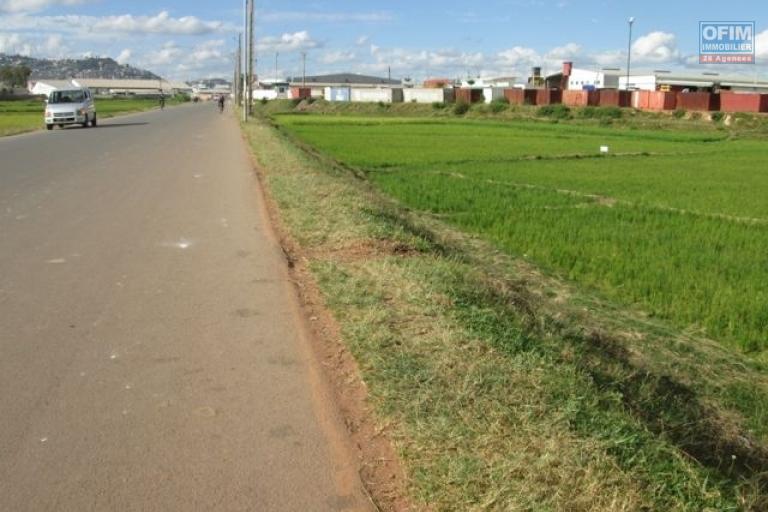 A vendre, un terrain de 11 ha dans la zone industrielle Soavina Tanjombato - Antananarivo