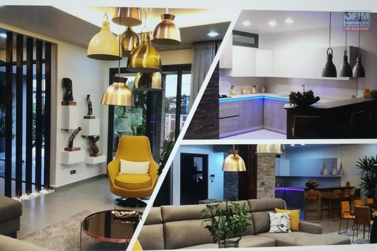 OFIM met en location des appartements T5 de plus de 200m2 dans une résidence calme et sécurisée H24 sur ambatobe à deux pas du lycée français - Meublé