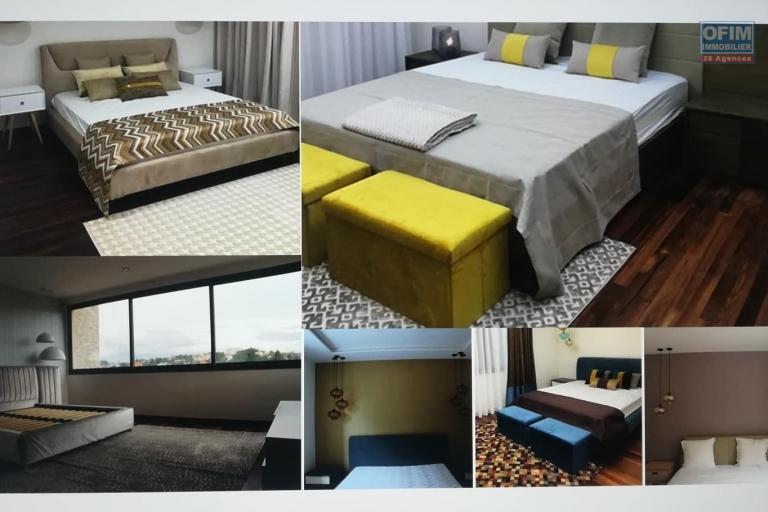 OFIM met en location des appartements T5 de plus de 200m2 dans une résidence calme et sécurisée H24 sur ambatobe à deux pas du lycée français - Meublé