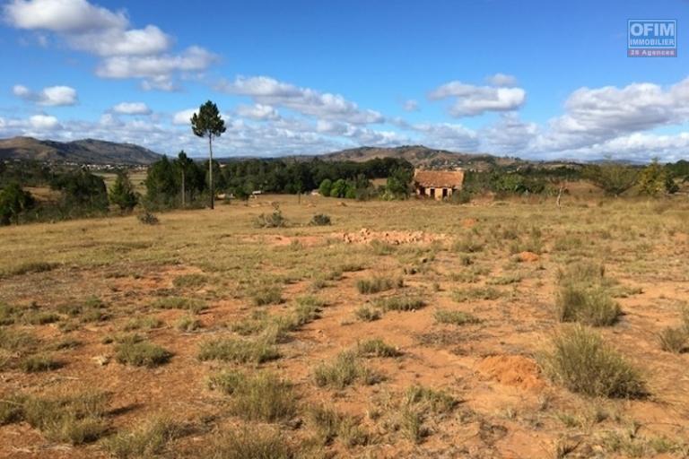 A vendre un magnifique terrain de 1 ha pour résidence secondaire à belanitra ivato