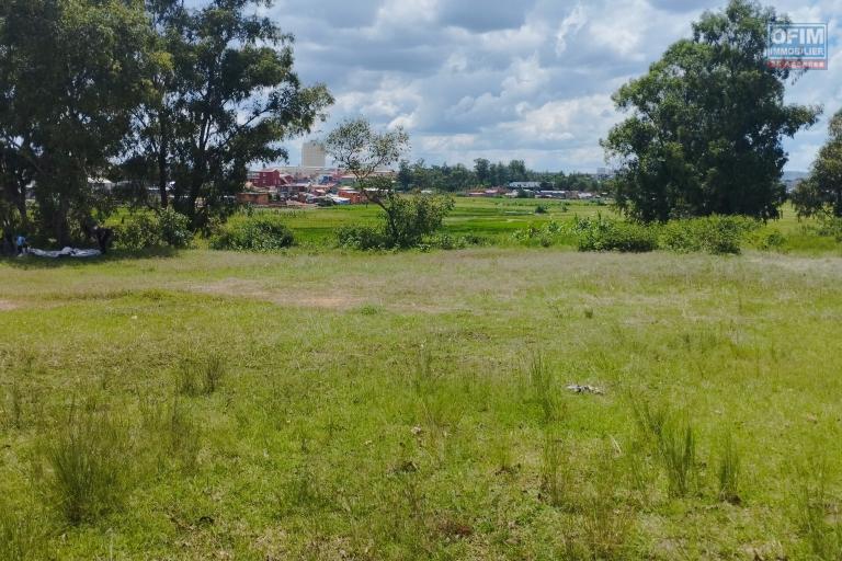 Beau terrain plat prêt à bâtir, clôturé de 7 520 m2 à Manerinerina Antehiroka -Antananarivo