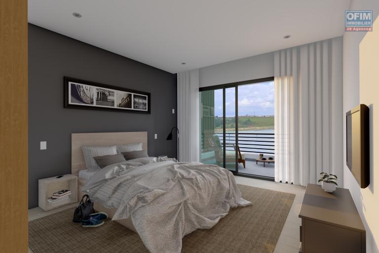 En exclusivité chez OFIM , Appartement T4 neuf, de 112 m2 avec vue sur lac dans la résidence Eauréa  Andranotapahina- Antananarivo