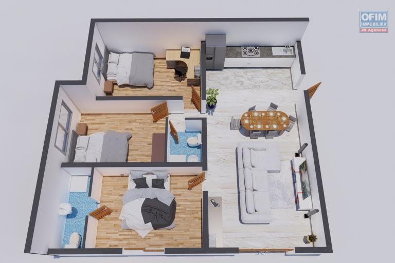 vente appartement  de type T4 dans un emplacement privilégié D'Ambatobe