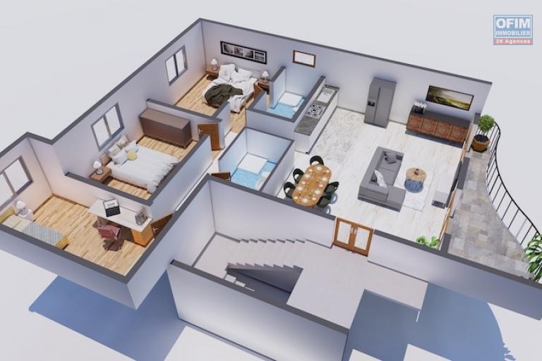 A vendre appartement T4 neuf à (indu lycée français