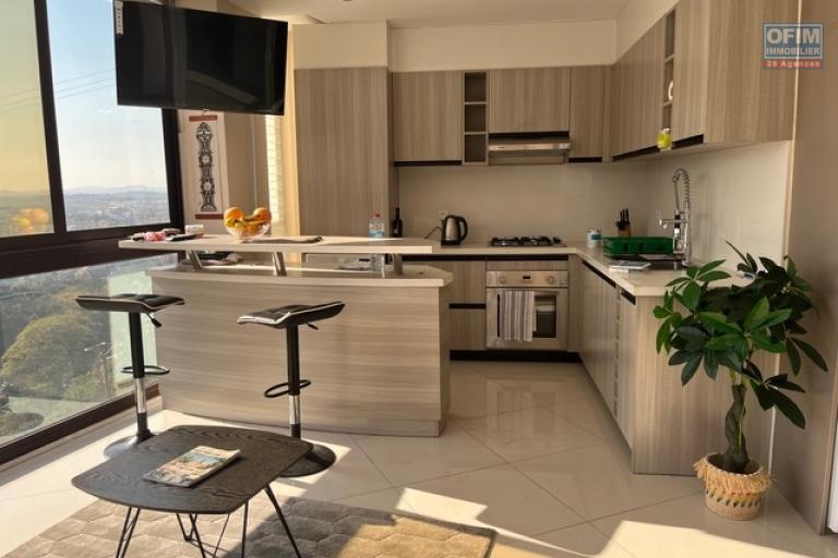 Un appartement T2 meubl&eacute; avec une tr&egrave;s belle vue &agrave; Faravohitra (CONTACT LALAINA )