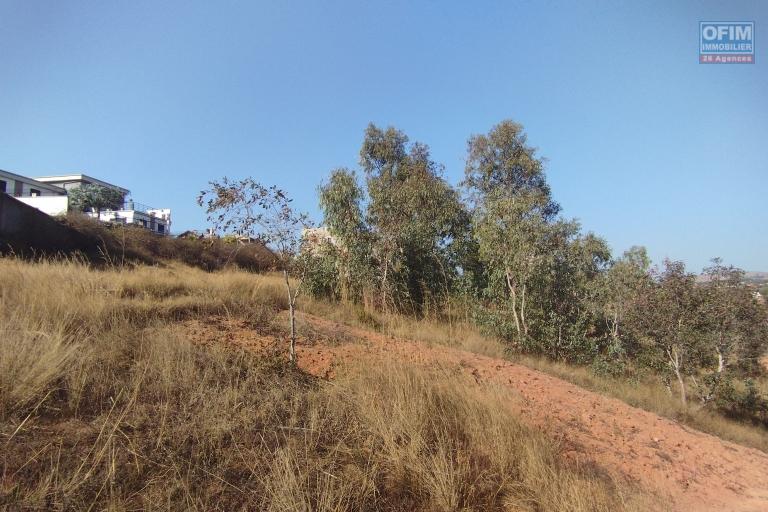 A vendre, un terrain 8 450 m2, avec vue d&eacute;gag&eacute;e sur Beravina- Ilafy (contact FELANA)