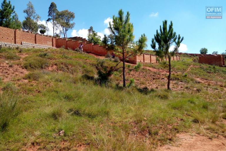 A vendre, un terrain de 1010 m2 dans un lotissement à Vontovorona- Antananarivo
