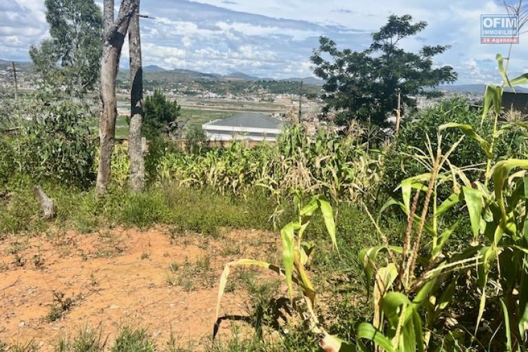 Vente d'un terrain de 596m2 &agrave; Ambatomaro Antsobolo