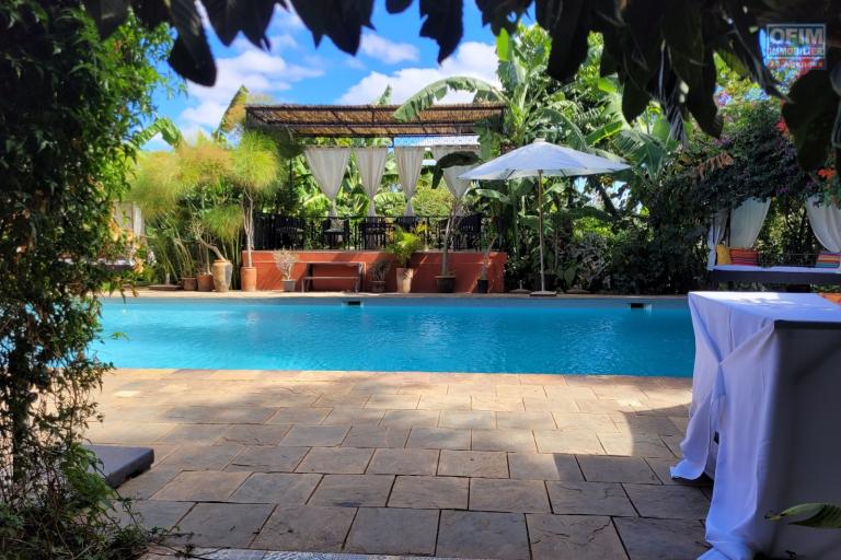 Une villa F4 meubl&eacute;e avec piscine &agrave; Analamahitsy Ilafy
