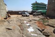 Un terrain beau de 828 m2 entièrement clôturé en plein centre ville à Soanierana-Antananarivo