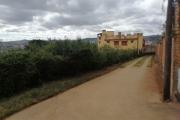 En vente un terrain de 1073m2 légèrement en pente sur Ambolonkandrina. Contact rapide 034 02 443 04
