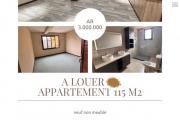 &Agrave; LOUER &ndash;  2 Grand Appartement T3 Neuf &ndash; Tsaralal&agrave;na (Centre-ville). Contact 0340244304