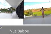 Villa moderne F5 avec piscine sur un terrain de 2000m2 en location sur Anosiala Alakamisy, disponible de suite