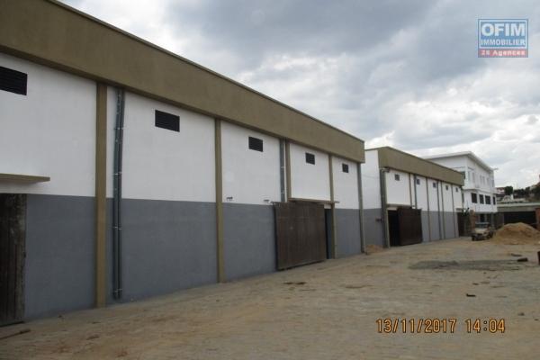 OFIM offre en location des entrepôts neufs sur By pass Ambohimangakely