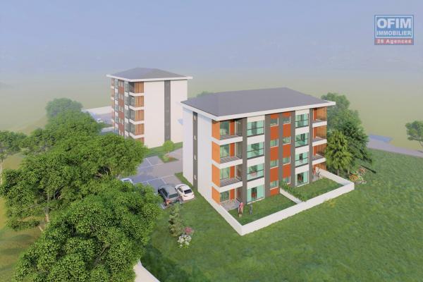 Vente 02  d'appartements de Type T4 neufs au dernier étage d'un immeuble R+3 avec vue sur lac à Andanotapahana