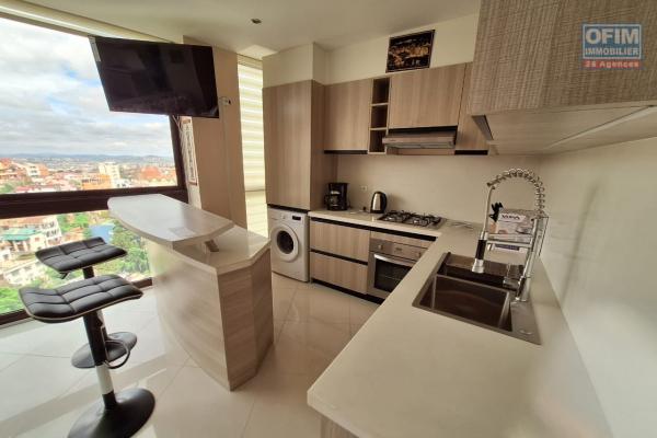 A louer, un bel appartement T2 meublé, avec une belle vue sur la ville à Faravohitra- Antananarivo