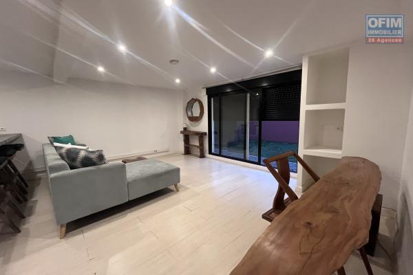 Un appartement T2 meublé sécurisé au rez de jardin à Ivandry